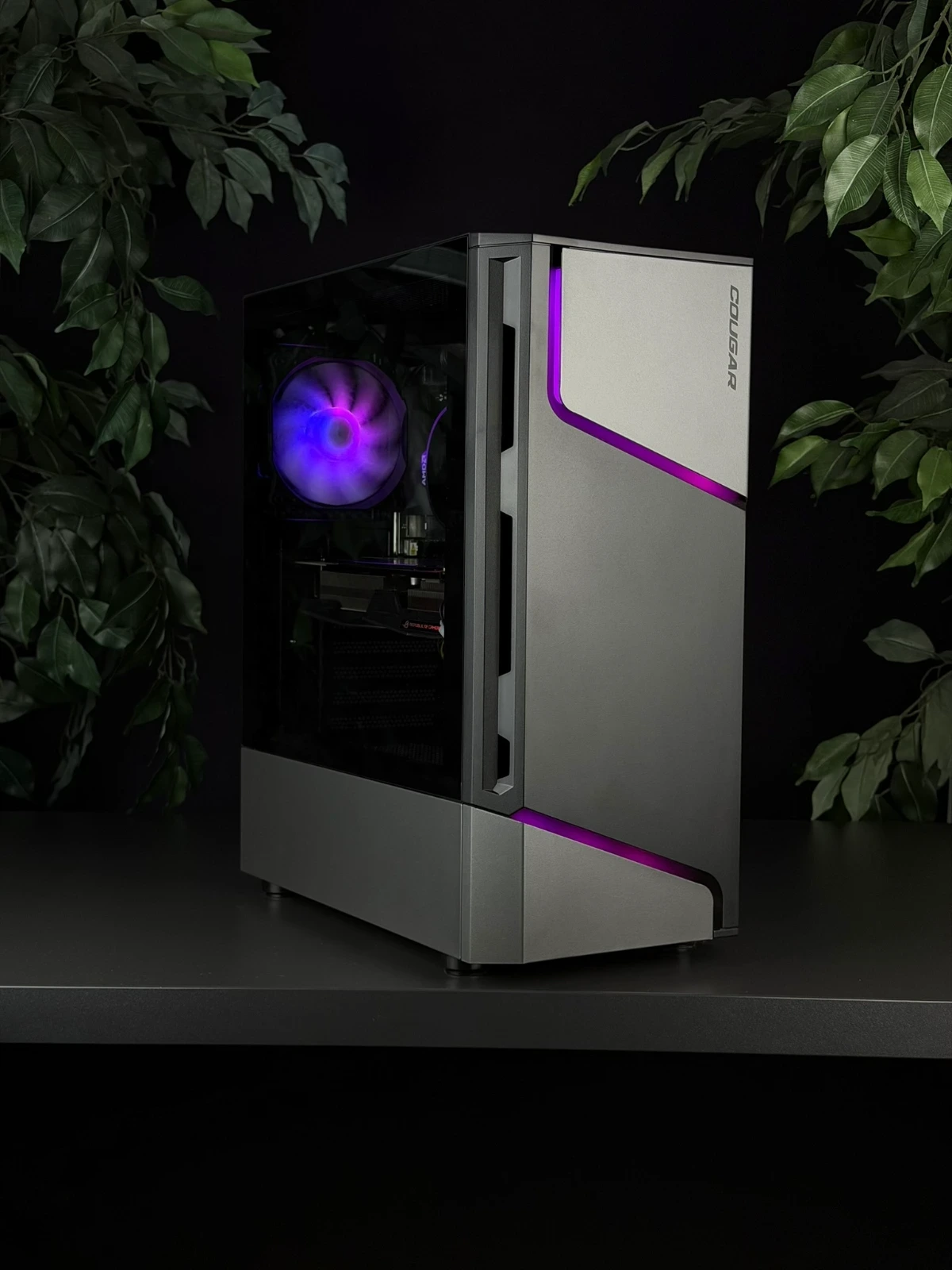 FrameLab PC — Ryzen 5 4500 / RX 580 ROG 8 GB / 16 GB